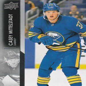 Casey Mittelstadt - 2021/2022 Upper Deck Series 2 Hockey Card
